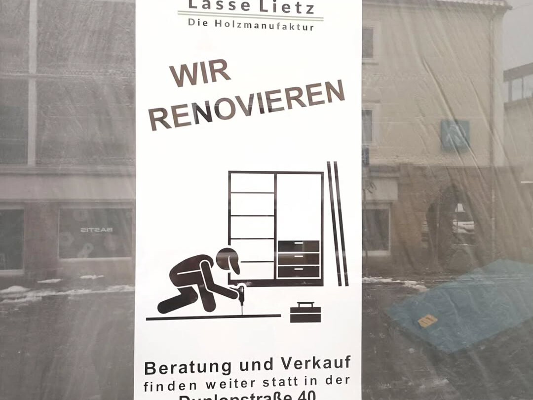 Renovierung Showroom